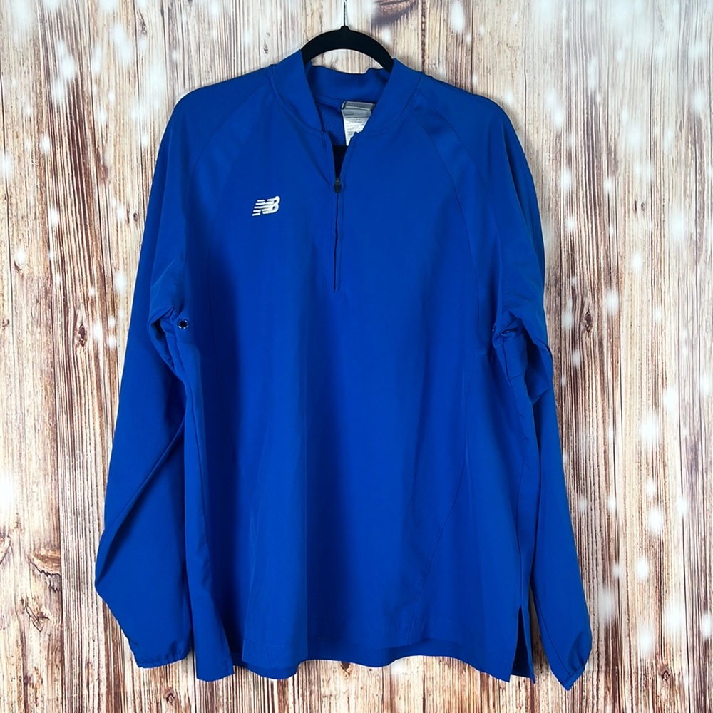 Men’s New Balance 1/4 Zip Lighweight Wind Breaker Jacket XL
